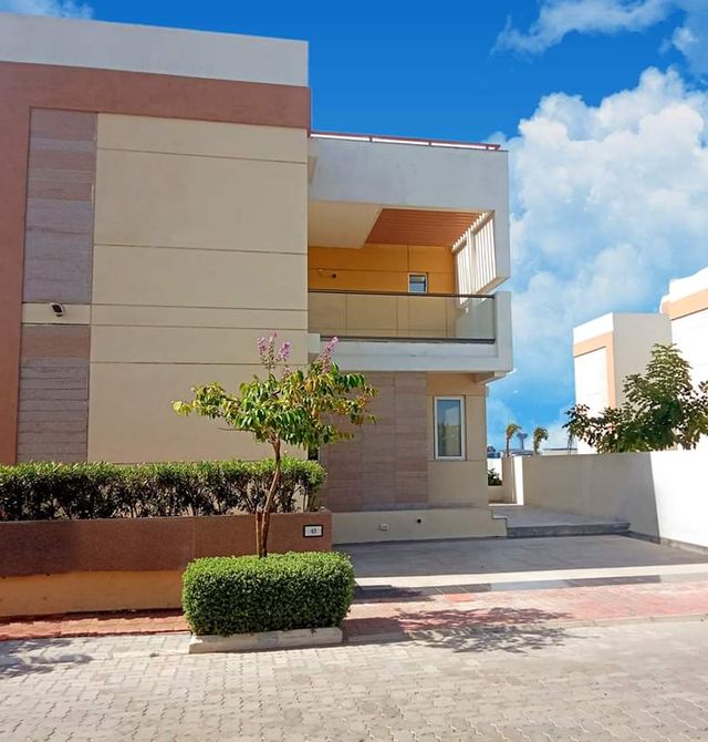 A completed villa in an earlier phase of Aurum Villas (actual photograph; not Phase III)